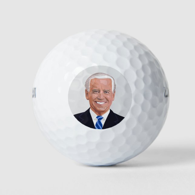 BALLES DE GOLF JOE BIDEN GOLF BALLS (Devant)