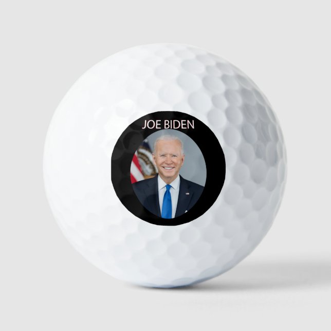 Balles De Golf JOE BIDEN Président (Recto)