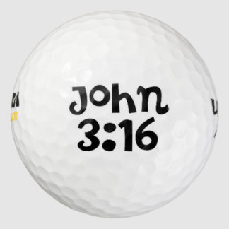 Balles De Golf John 3:16