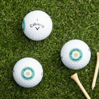 Balles De Golf Joli Petit Daisy