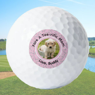 Balles De Golf Jolie Modèle photo de chien sur mesure