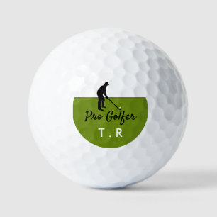 Balles De Golf Joueur de golf Silhouette, Pro Golfer, Personnalis