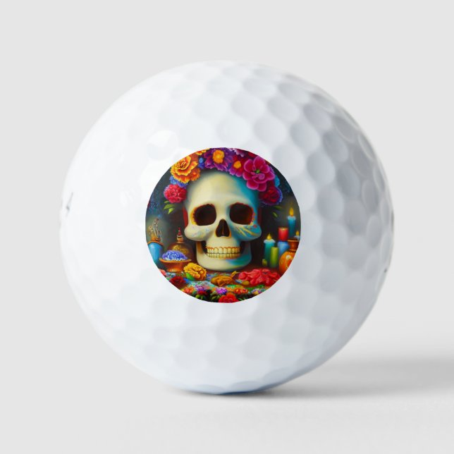 Balles De Golf Jour des détentions mortes (4) (Devant)