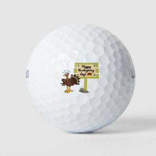 Balles De Golf Jour du bon thanksgiving amusant