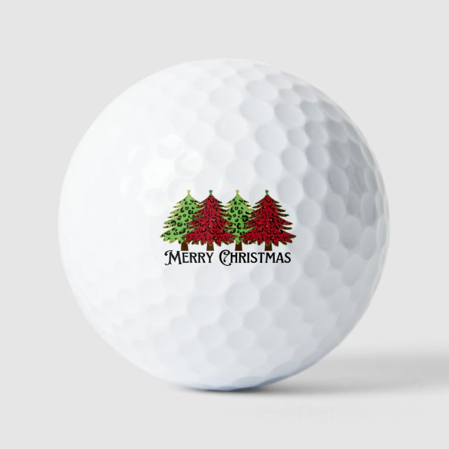 Balles De Golf Joyeux Noël (Recto)
