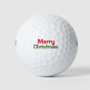Balles De Golf Joyeux Noël