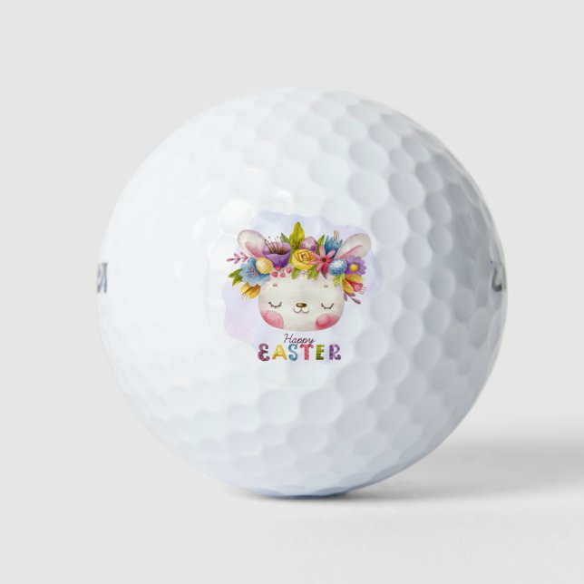 Balles De Golf Joyeux Pâques (Devant)