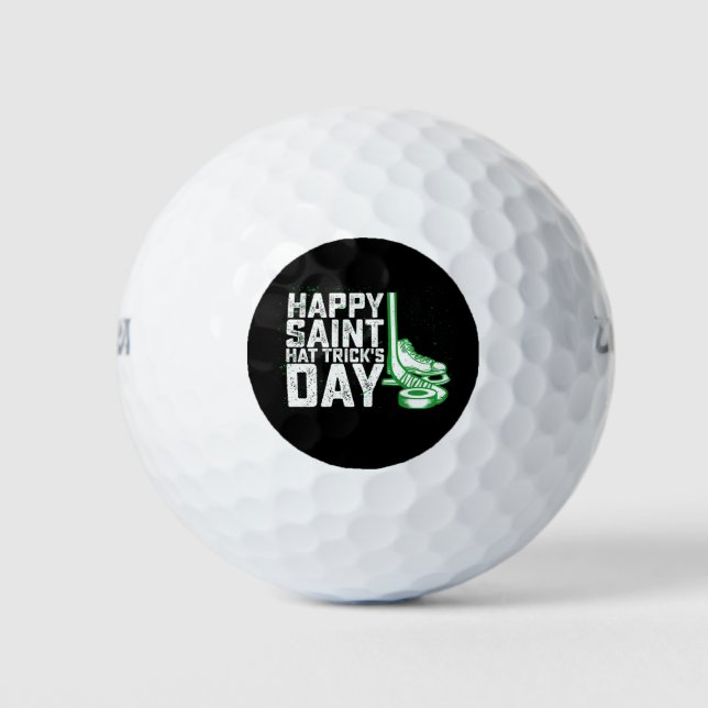 Balles De Golf Joyeux Saint Casquette Trick's Day St patrick de h (Devant)
