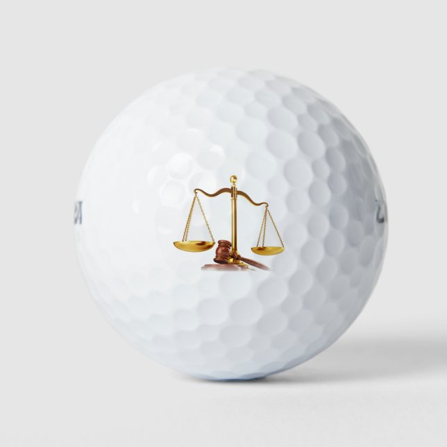 Balles De Golf Juge (Devant)