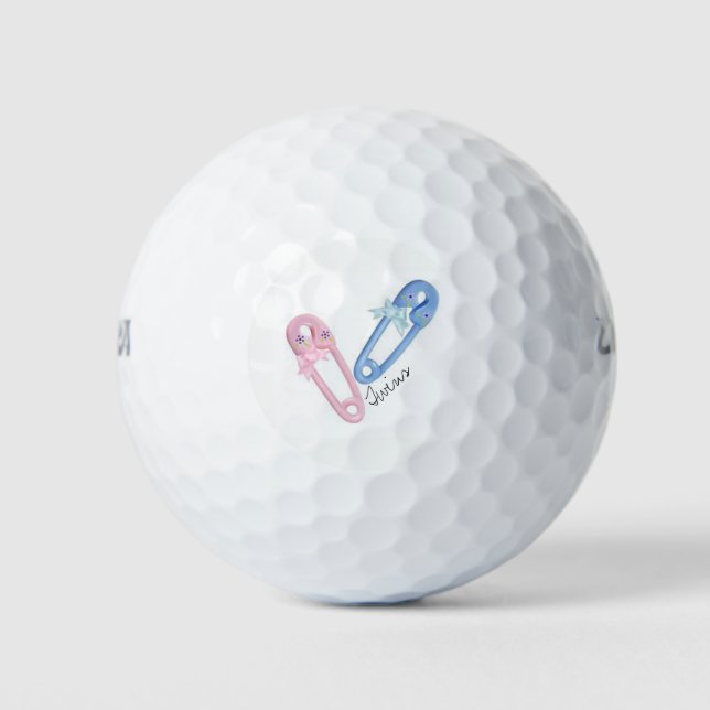 Balles De Golf Jumeaux (Devant)