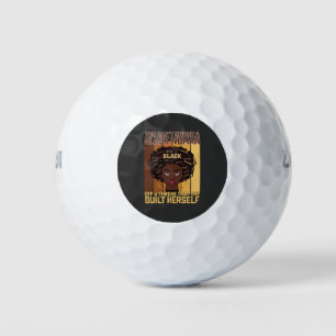 Balles De Golf JunetDix Melanin ne peut pas frapper une femme noi