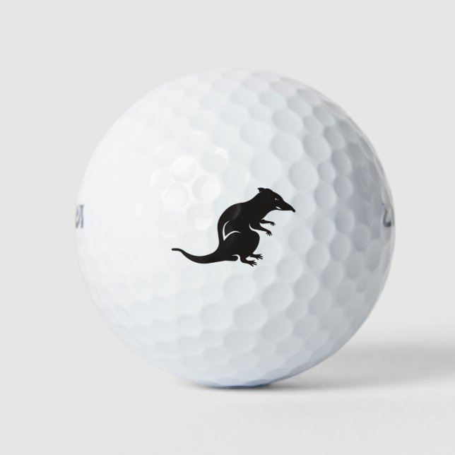Balles De Golf Juste un rat (Devant)