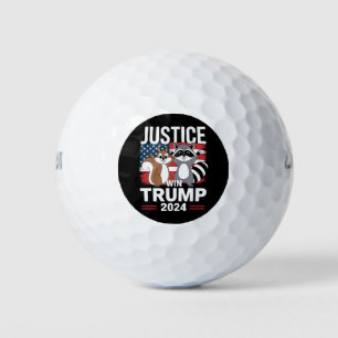 Balles De Golf Justice Pour Peanut Win Trump 2024