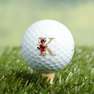 Balles De Golf K Floral