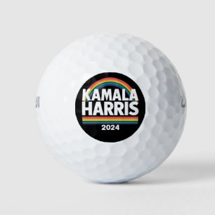 Balles De Golf Kamala Harris 2024 Gay pride arc-en-ciel élection