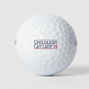 Balles De Golf Kamala Harris - Enfless Cat Lady 2024 I