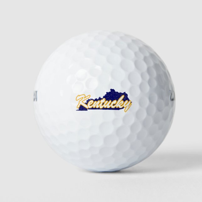 Balles De Golf Kentucky (Devant)