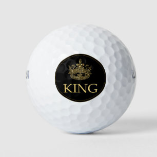 Balles De Golf King and Crown Royal Emblem