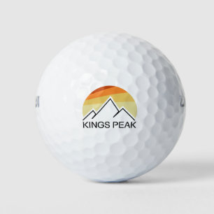 Balles De Golf Kings Peak Utah Retro