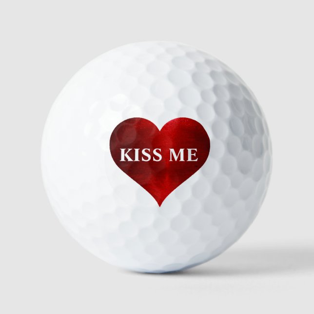 Balles De Golf KISS ME Golf Balls (Recto)