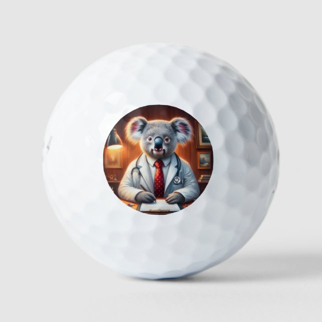Balles De Golf Koala Doctor (Devant)