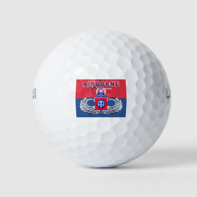Balles De Golf La 82e division aéroportée doit avoir (Devant)