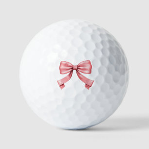 Balles De Golf La Bow rose Parfaite