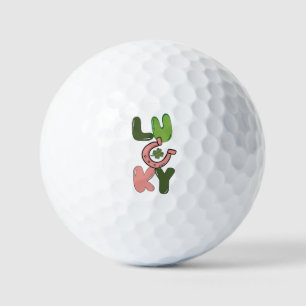 Balles De Golf La chance de l'Irish Horseshoe Charm Design