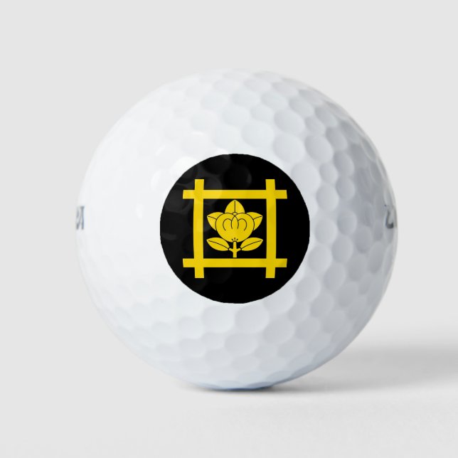 Balles De Golf La crête Tachibana de la secte Nichiren (Devant)