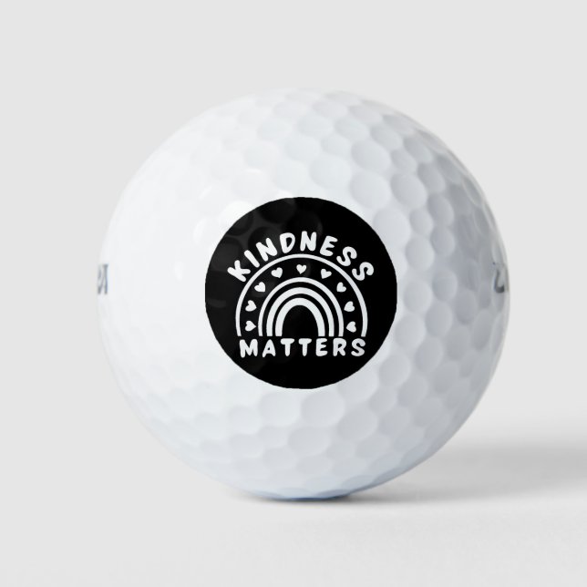 Balles De Golf La gentillesse compte (Devant)