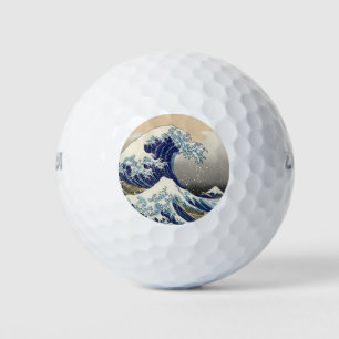 Balles De Golf La Grande Vague de Kanagawa Hokusai