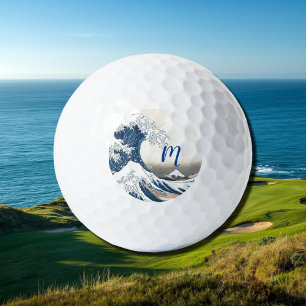 Balles De Golf La Grande Vague - L'art japonais