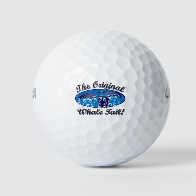 Balles De Golf La Queue-Baleine-Originale (Devant)