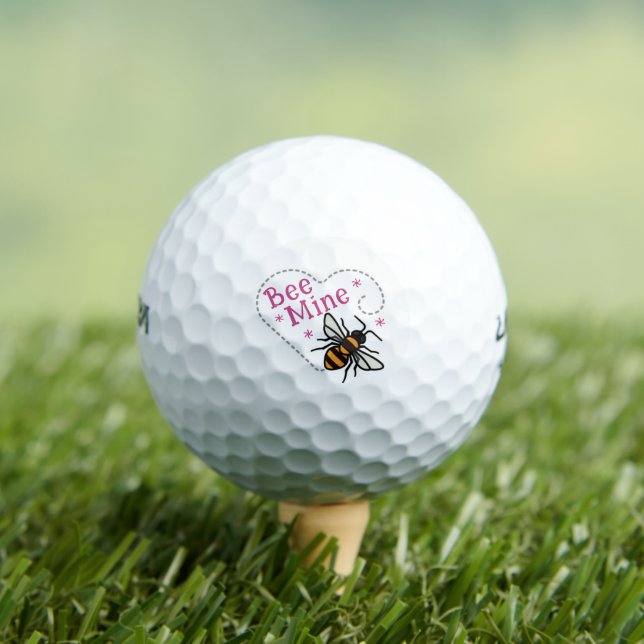 Balles De Golf La Saint-Valentin Bee Mine (T-shirt Insitu)