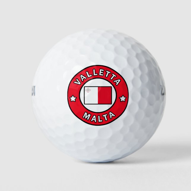 Balles De Golf La Valette Malte (Devant)