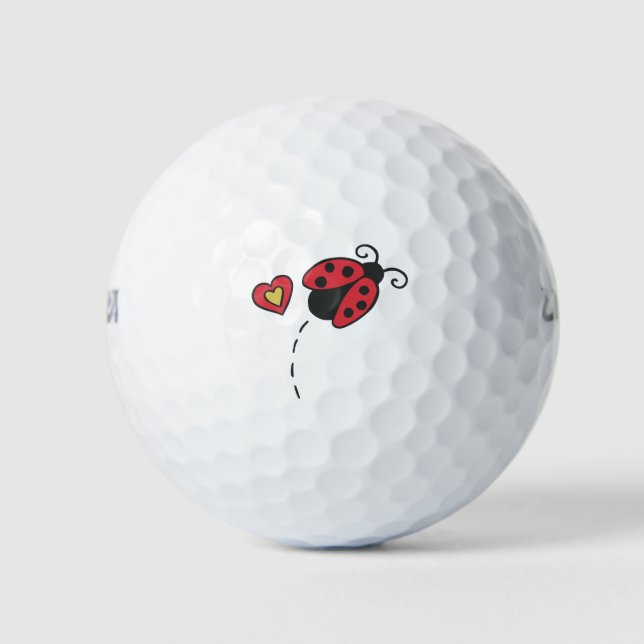 Balles De Golf Lady Love Buve (Devant)