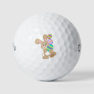 Balles De Golf Lapin de Pâques portant des oeufs Design Callaway 