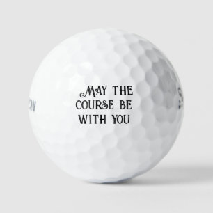 BALLES DE GOLF ***LE COURS PEUT ÊTRE AVEC VOUS*** FUNNY GOLF BALL