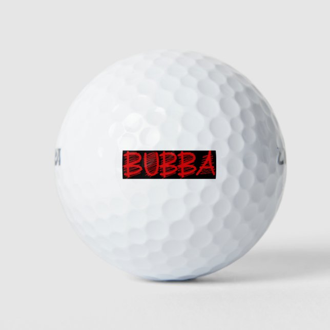 Balles De Golf Le golf de Bubba (Devant)
