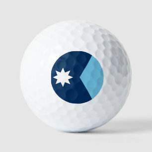 Balles De Golf Le nouveau drapeau de l'État du Minnesota (redesig