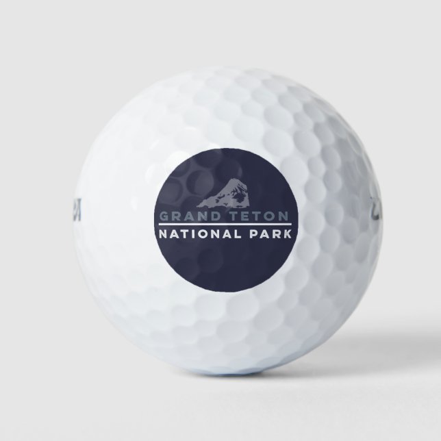 Balles De Golf Le Parc national de Grand Teton (Devant)