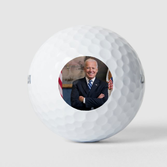 Balles De Golf Le vice-président Joe Biden de la présidence Obama (Devant)