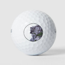 Le Vieux Homme du Ballon de Golf de Montagne