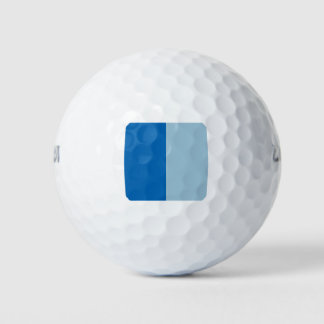 Balles De Golf Lémonade bleu électrique et ton Aquamarine Duo