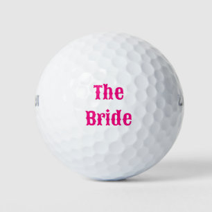 Balles De Golf L'enterrement de vie de jeune fille de la mariée