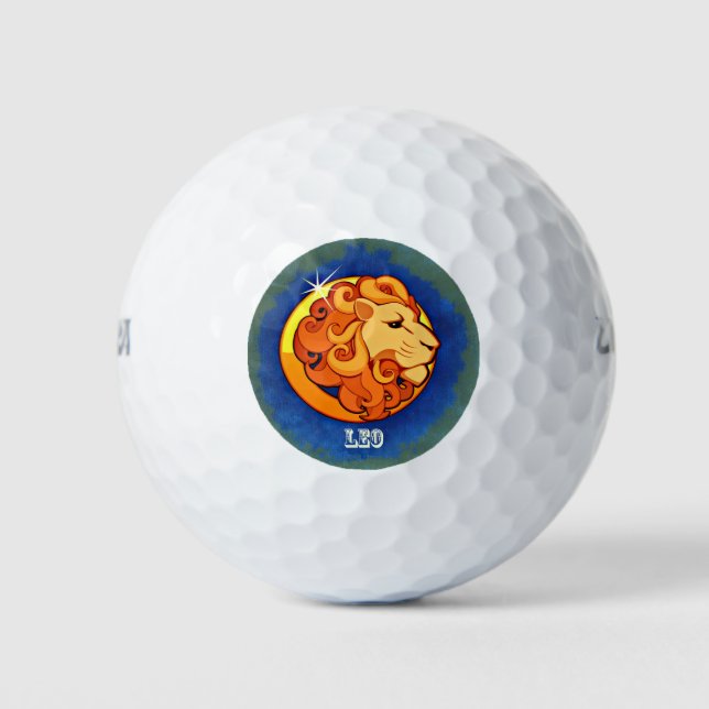 Balles De Golf Leo (Devant)
