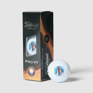 Balles De Golf Les deux super-héros de Slipperyjoe s'embrassent f