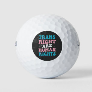 Balles De Golf Les droits trans sont droits de l'homme L'égalité