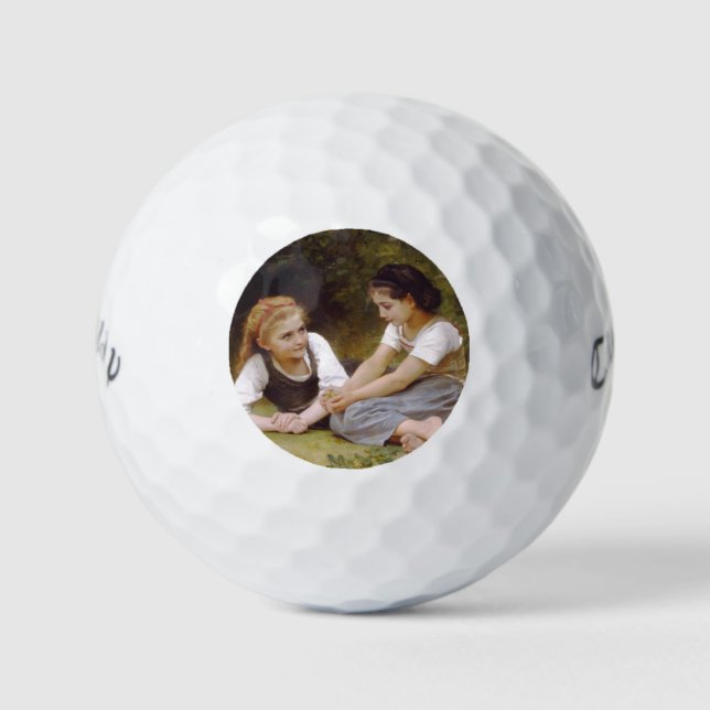 Balles De Golf Les Noisettes : Les jeunes filles ramassent les no (Devant)