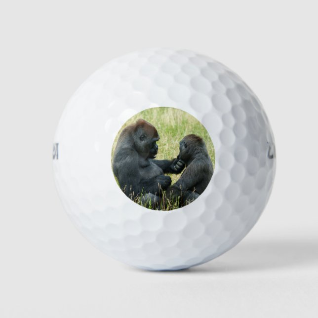 Balles De Golf L'éternel frère Gorilla (Devant)